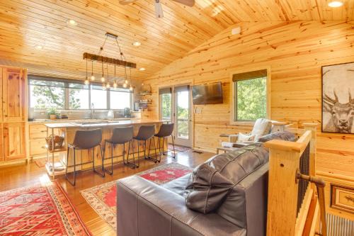 Mountain Home Cabin Rental w/Fire Pit! in Mountain Home