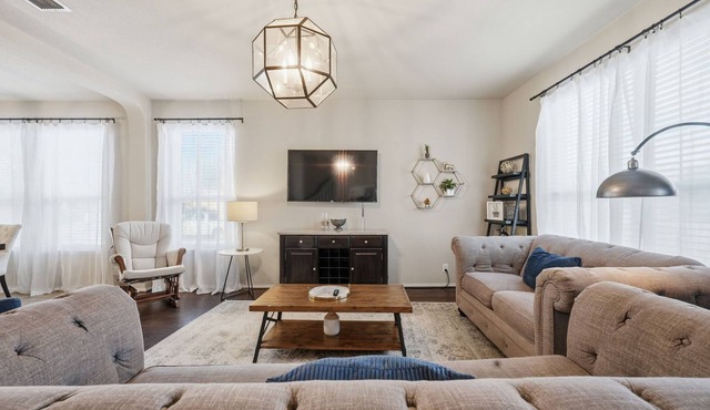 NEW! Spacious 5BR Family Home w/Theater Near Base