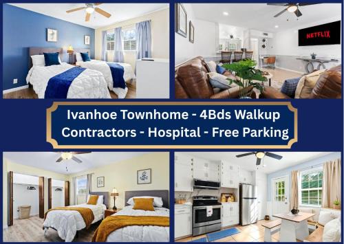 NEW Temple 4 BD Townhome 5 Min To Medical Perfect for Families, Workers, Contractors - Professionally Managed By Stay Albatross in Temple