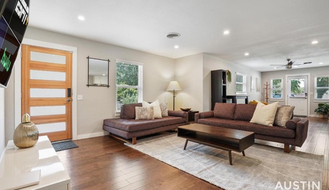 North ATX Retreat w Open Concept Layout and Backyard