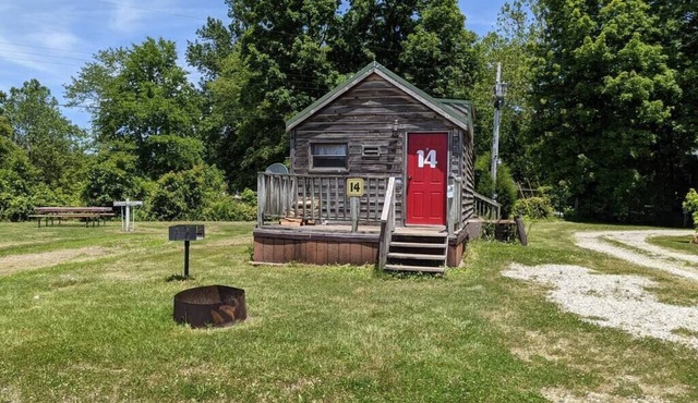"Ole Pete" Tiny Home Cabin #14 | Pet Friendly in Morgantown