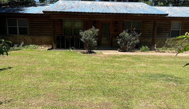 Peacocks and privacy main house.