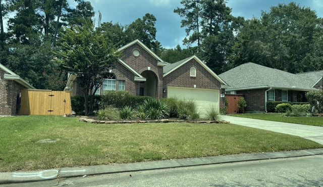 Pool & spa in The Woodlands. Available September 12th, 2026!