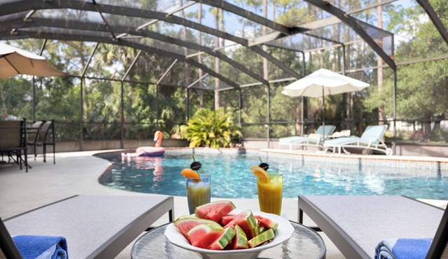 Private Hideaway, Pool, Epic Tiki Bar and close to USSSA! in Melbourne