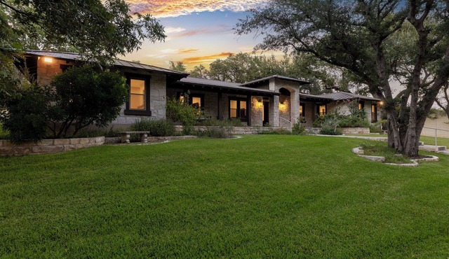 Refined 7 acre park-like estate on Brushy Creek