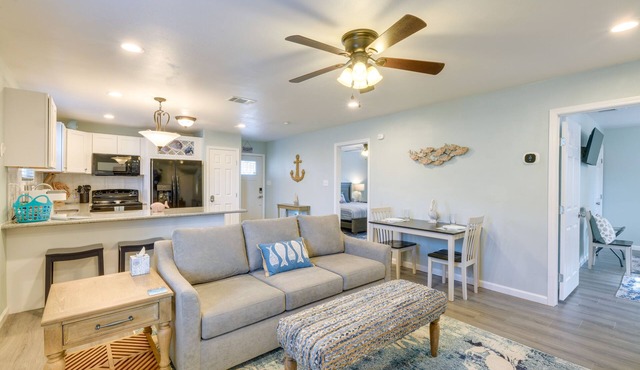 Relax at Heron Bay Cottage in Rockport, Texas!