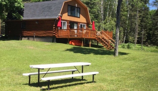 River Front Log Cabin in Cornell