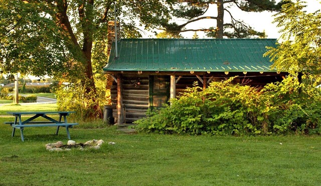 Rustic Cabin Overlooking the Beautiful Seneca Lake in New York in Hector