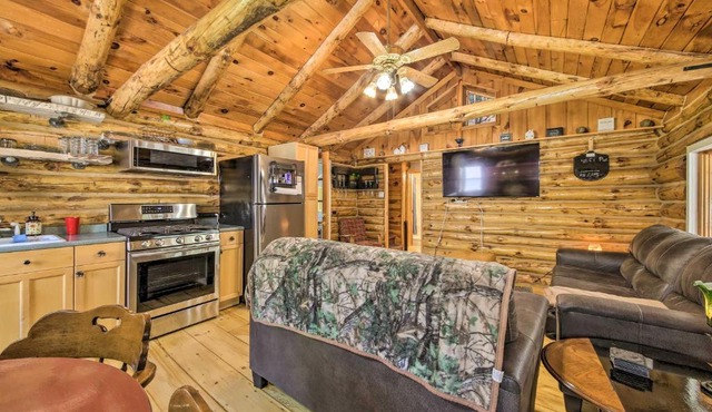 Rustic Madison Getaway with Fire Pit and Patio! in Madison