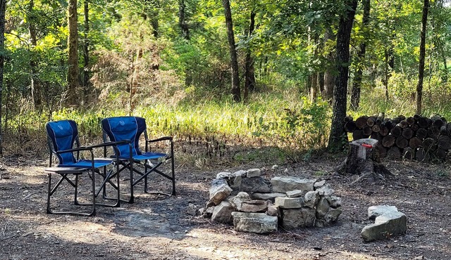 Serene Rustic Campsites at Cedar Ridge Ranch & Trails in Cedarcreek