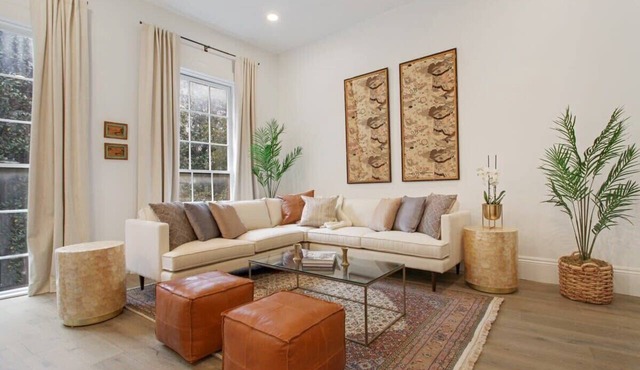 Sleek Historic Southern Unit Near the FQ