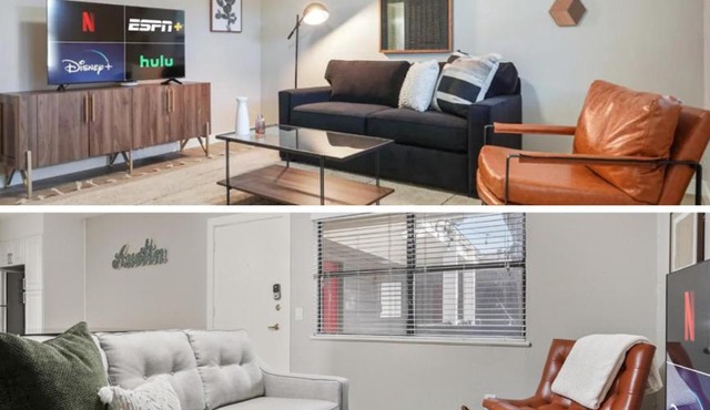 Spacious 2 Apt Combo Sleeps 12 Pool and Pets in Austin