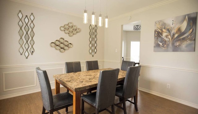 Spacious 4 Bedroom home with private backyard