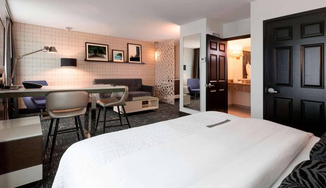 Steps from Galleria Dallas + Dining. Pool. Gym.