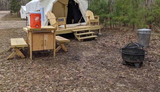 Tentrr State Park Site - Louisiana Chicot State Park - Site B - Double Camp
