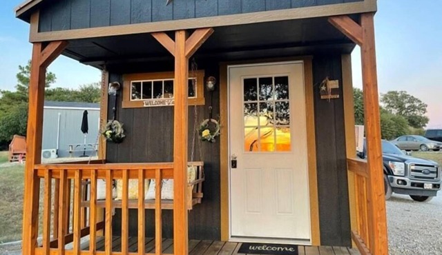 The Nest Tiny Home 2 is 240sf with awesome views!