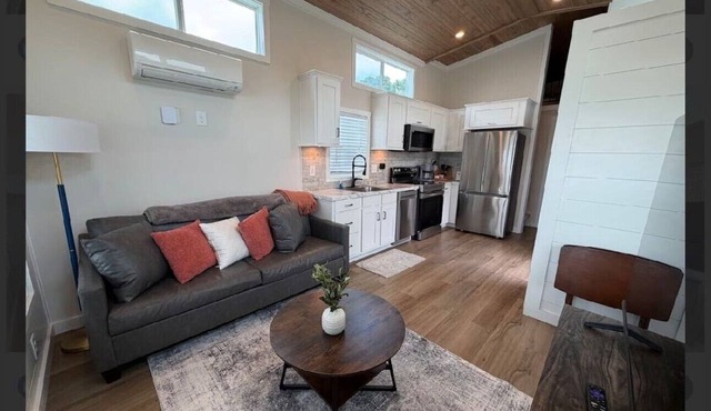 Tiny home on the Mississippi River
