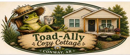 Toad-Ally Cozy Cottage - Conway Getaway in Conway