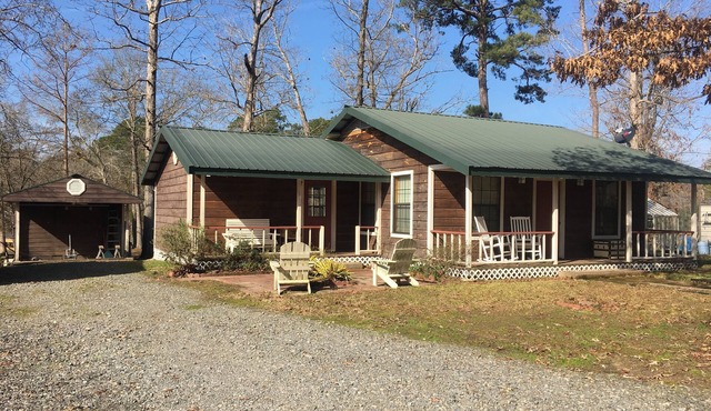 Unplug at The Cabin with family and friends on Toledo Bend near Huxley Bay.