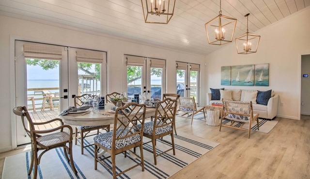 Waterfront Livingston Home w/Dock & Porch!