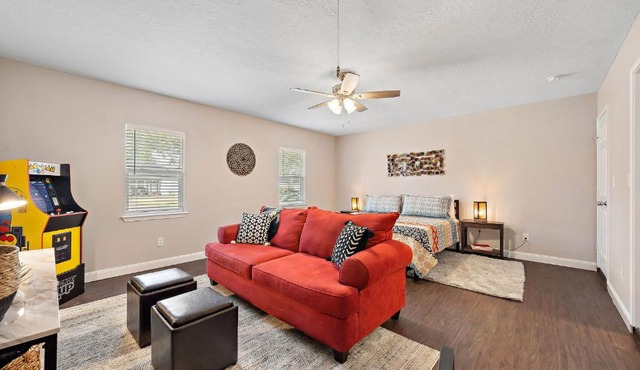 with Arcade and Covered Patio Sleep 9 in this 4 Bedroom 2 Bath Home 5 star host Deer Park TX