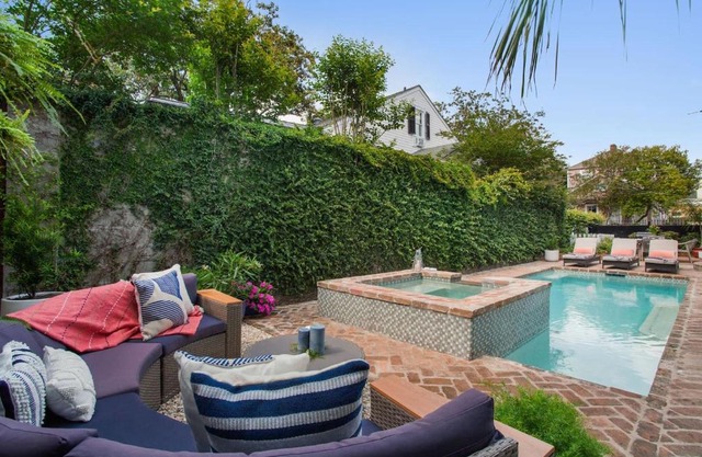 Luminous Luxury Home with Pool, Garden District