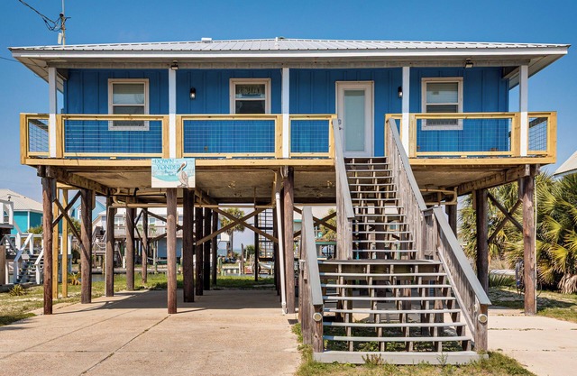 Waterfront Dauphin Island Deck Boat Dock 