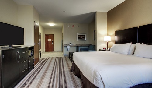Suite, 1 King Bed with Sofa bed, Accessible (Comm)