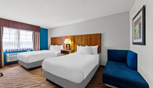Room, 2 Double Beds, Accessible, Non Smoking