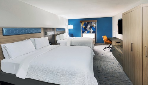 Standard Room, 2 Double Beds, Accessible (Communications, Mobility)