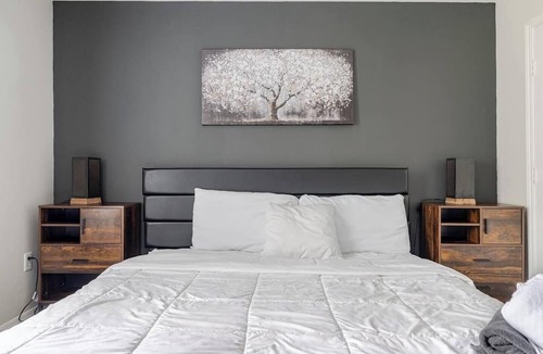 Astrodome Apartment | Beige 1Bed 1Bath NRG at 5 min walk Free Parking