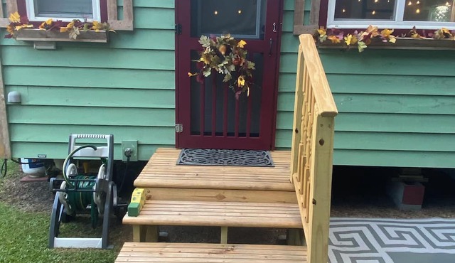 Cozy 1-bedroom cabin in amazing Winnie with AC